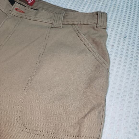 COLEMAN NWT MENS SIZE 40W x 32L STRETCH FLEECE LINED KHAKI LINED PANTS - Picture 2 of 13